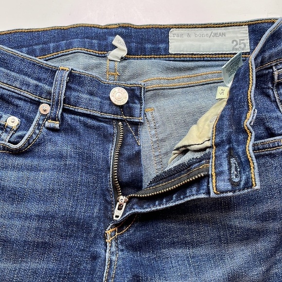 Rag & Bone Modele Skinny Mid Rise Size 25 - Picture 16 of 16